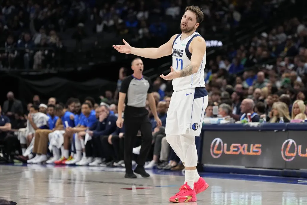 Luka Doncic, figura de los Mavs. (Foto: Getty)