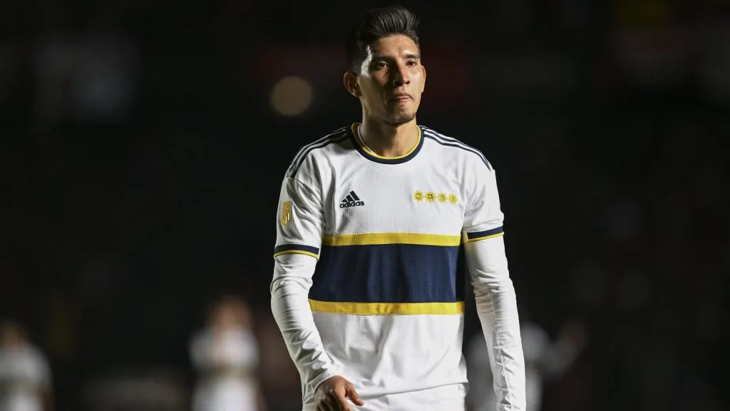 Aaron Molinas con la camiseta de Boca. (Foto: Getty Images)
