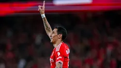 El festejo de Ángel Di María.