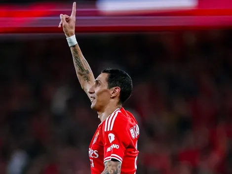 VIDEO | Di María y un golazo para el empate de Benfica