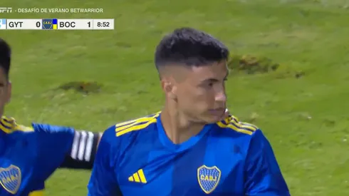 VIDEO | Bullaude, autor del primer gol en la era Diego Martínez en Boca