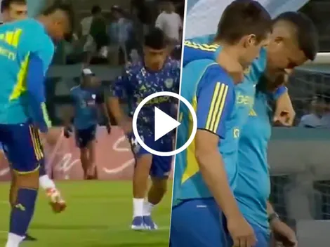 Alarma total en Boca por la lesión de Marcos Rojo en plena entrada en calor: el video