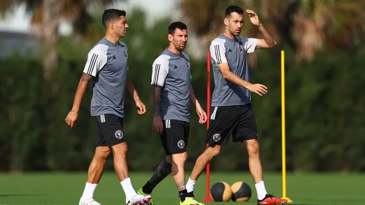 Inter Miami regresó a los entrenamientos con todas sus figuras.