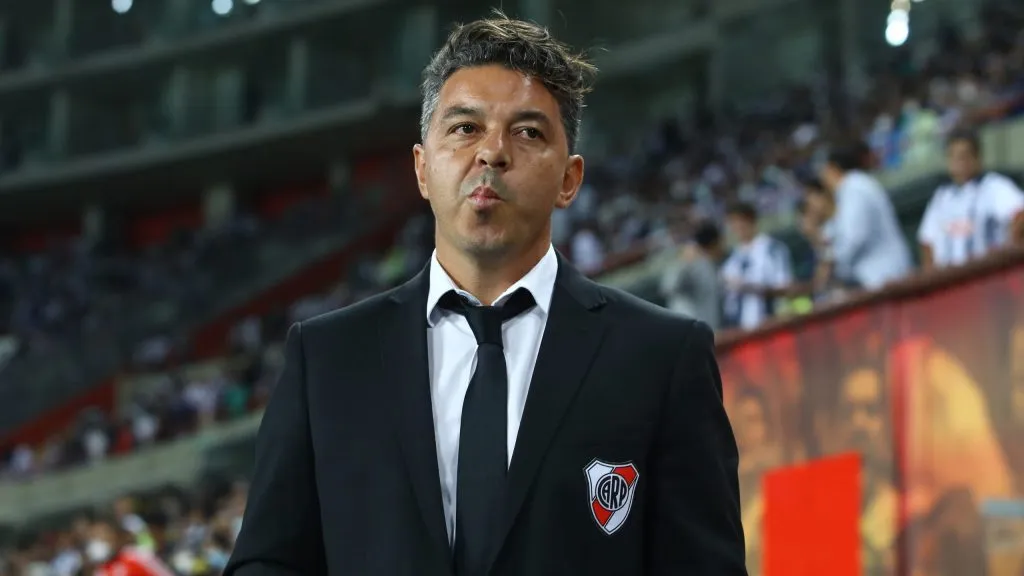 Marcel Gallardo, el entrenador más importante en la historia de River. (Foto: Getty)