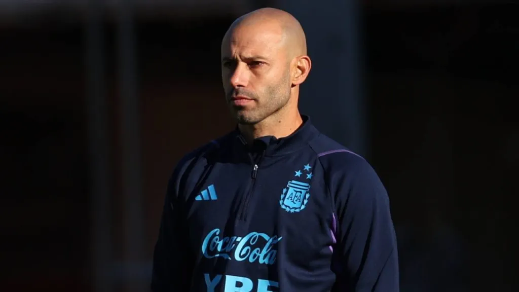 Javier Mascherano, entrenador de la Selección Argentina Sub 23