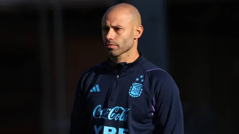 Javier Mascherano, entrenador de la Selección Argentina Sub 23.