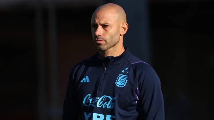 Javier Mascherano, entrenador de la Selección Argentina Sub 23.