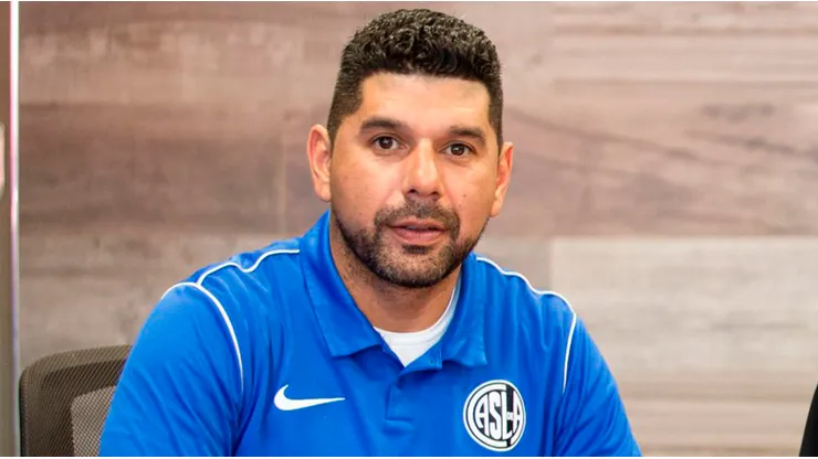 Néstor Ortigoza, encargado del fútbol de San Lorenzo.