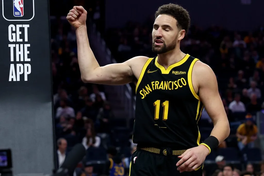 Klay Thompson, estrella de los Warriors. (Foto: Getty)