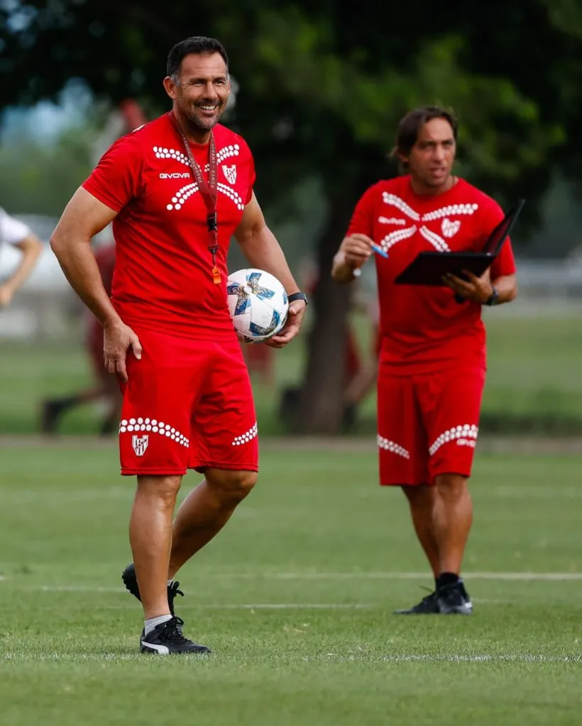 Dabove comenzó el 2023 en Huracán. El 2024 lo inició en Instituto. Foto IG IACC