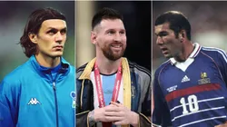 Maldini - Messi - Zidane