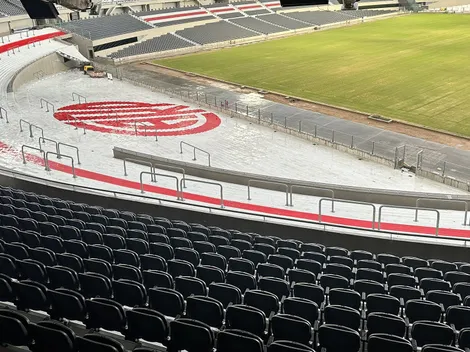 Mientras el plantel está en Estados Unidos, continúan los trabajos en el Monumental