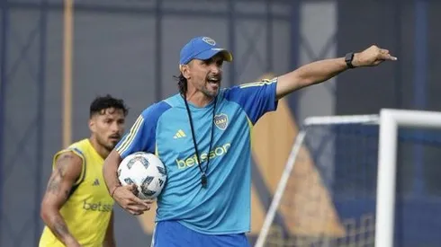 Diego Martínez tendrá su debut oficial como DT de Boca.