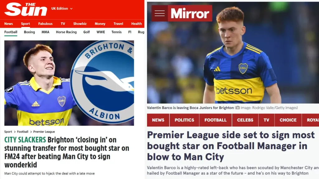 Los portales en Inglaterra enloquecen con Barco