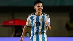 Echeverri irá al Preolímpico Sub 23 con la Selección Argentina.