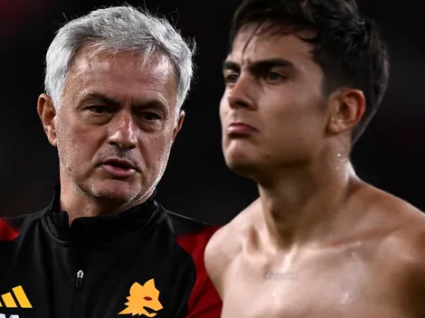 Mourinho confirmó por qué Dybala salió en el entretiempo ante Lazio