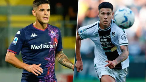 Martínez Quarta y Nehuén Pérez, en la mira de Napoli.