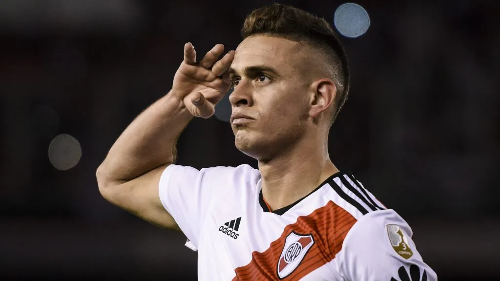 Rafael Santos Borré no volverá a River. (Getty Images)