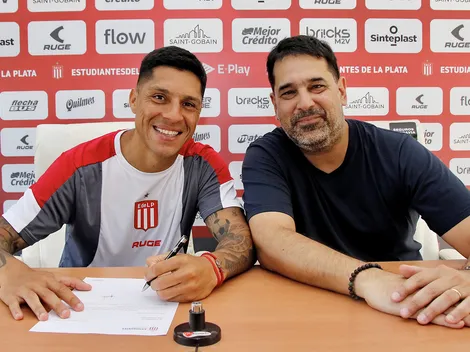 ¡Es oficial! Estudiantes presentó a Enzo Pérez