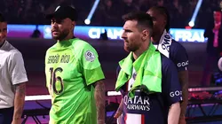Neymar admitió que junto a Lionel Messi no la pasaron bien en el París Saint-Germain. Getty Images.