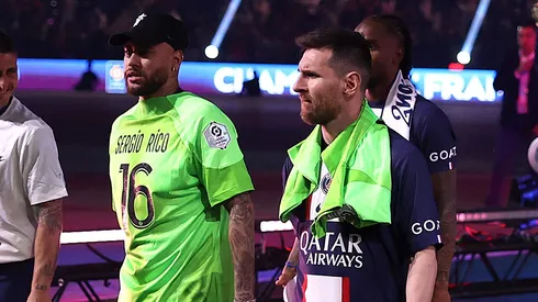 Neymar admitió que junto a Lionel Messi no la pasaron bien en el París Saint-Germain. Getty Images.