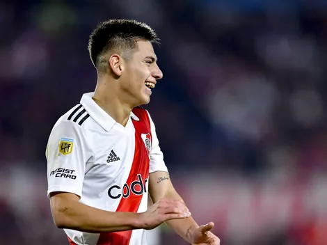 Los partidos de River que se perderá el Diablito Echeverri por ir al Preolímpico