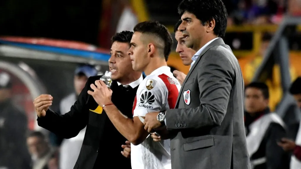 Borré es uno de los goleadores del ciclo Gallardo (Getty Images).