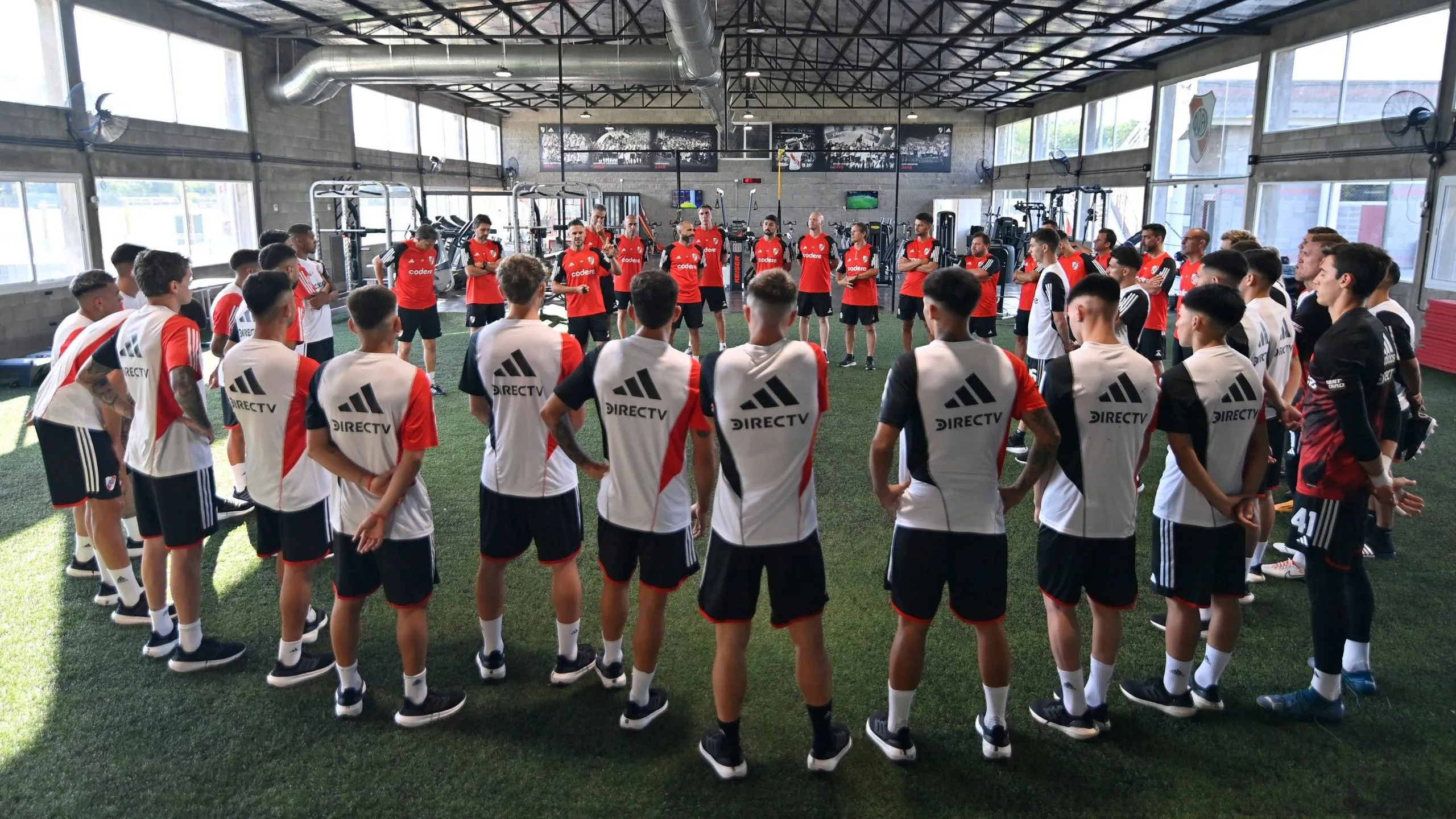 El plantel de River está realizando la pretemporada en Estados Unido. (Foto: @RiverPlate).