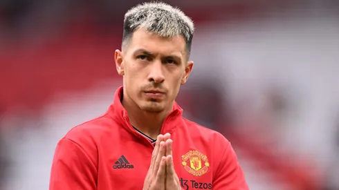 Lisandro Martínez volvió a las canchas tras su lesión. Getty Images.