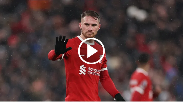 Mac Allister, mediocampista de Liverpool.