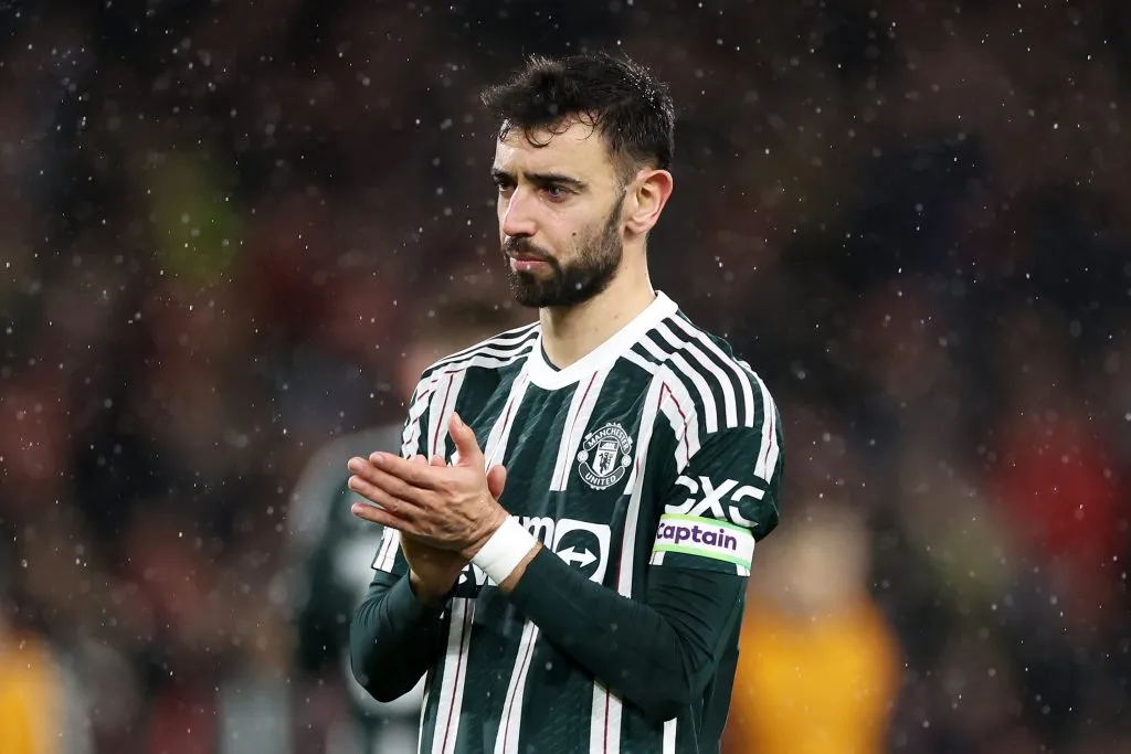 Bruno Fernandes, figura de Manchester United. (Foto: Getty)