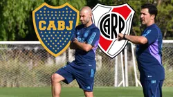 Javier Mascherano contaría con cinco jugadores de Boca y uno de River en el once titular de la Selección Argentina para los Juegos Preolímpicos de Venezuela. @Argentina