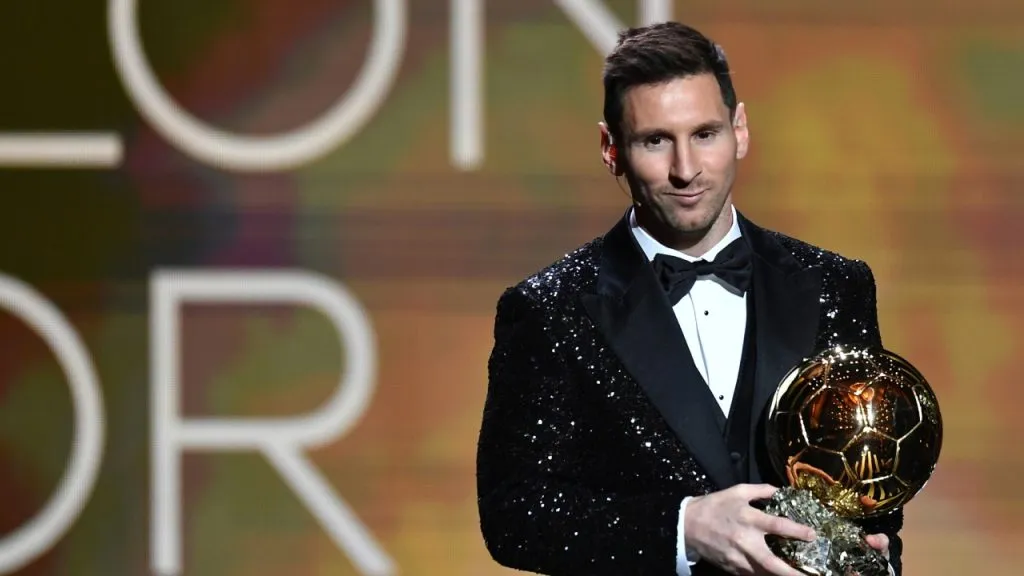 Messi, ganador del Balón de Oro 2021