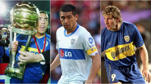 Tévez - Riquelme - Palermo.