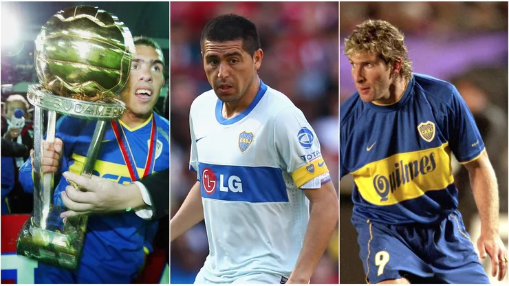 Tévez - Riquelme - Palermo.