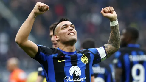 Lautaro Martínez, gran figura de Inter (Getty Images).