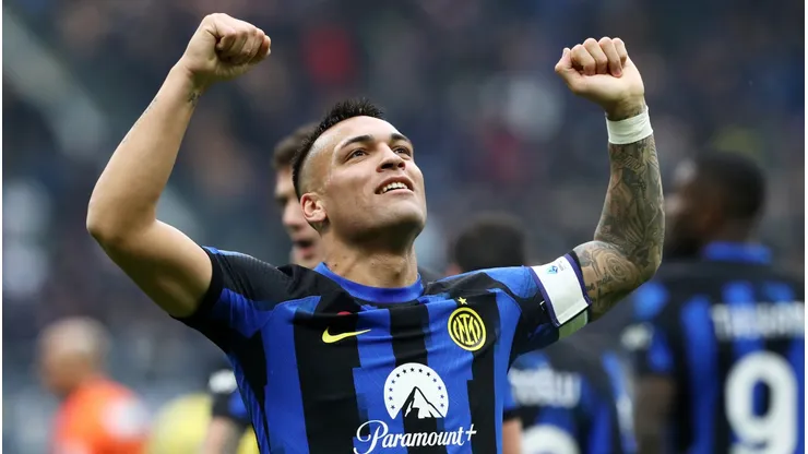 Lautaro Martínez, gran figura de Inter (Getty Images).