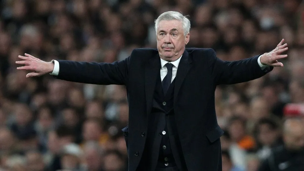 Carlo Ancelotti, entrenador de Real Madrid