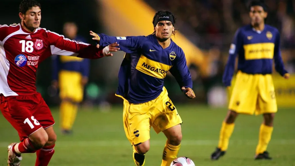 En Boca jugó 46 partidos oficiales. Foto web.