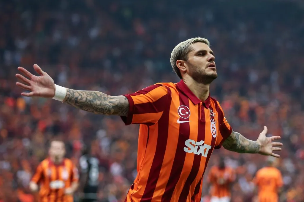 Icardi acumula 40 goles con la camiseta de Galatasaray.
