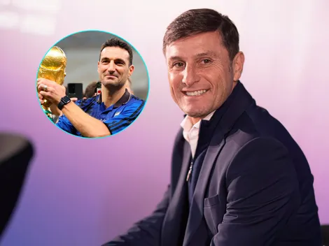 Selección Argentina: fuerte respaldo del Pupi Zanetti a Scaloni