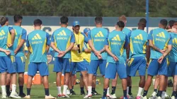 El plantel de Boca en la pretemporada