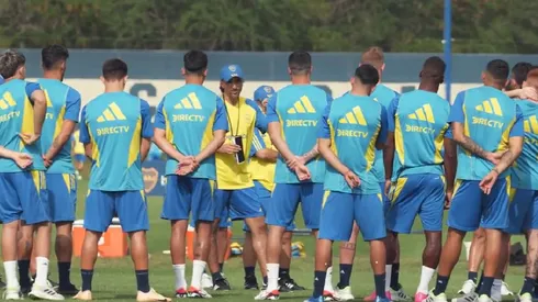 El plantel de Boca en la pretemporada