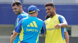 Salieron fotos de Fabra en el predio y los hinchas de Boca hablaron de su estado físico