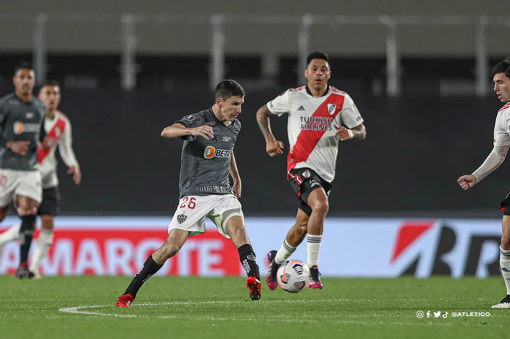 Nacho, verdugo de River en la Libertadores 2021. (Foto: Atlético Mineiro)