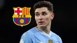 Julián Álvarez no llegó al Barcelona porque el club catalán prefirió apostar por Ferran Torres. Getty Images.