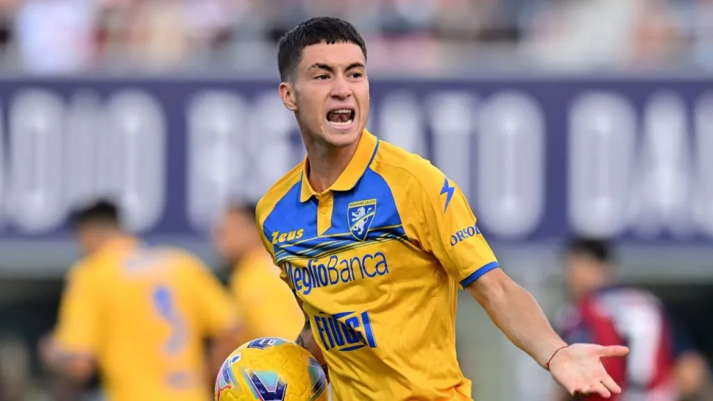 Matías Soulé, figura indiscutida de Frosinone (Getty Images).