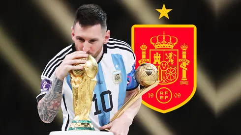 "Si Messi jugaba para España, ya tendría dos Mundiales"