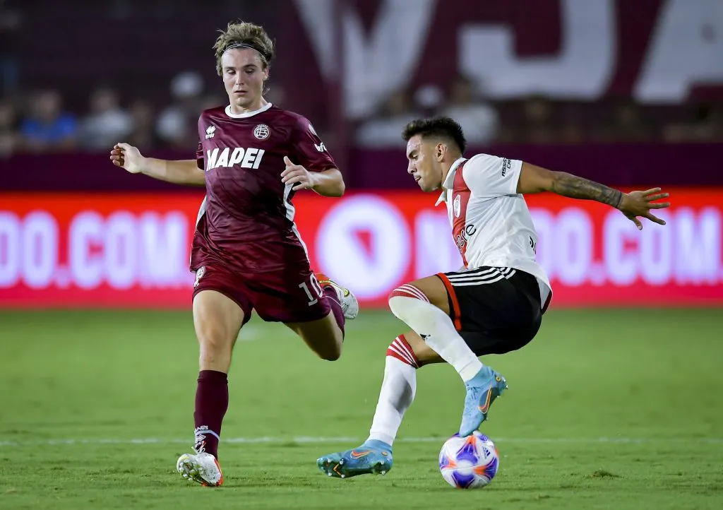 Pedro De La Vega ante River. (Foto: Getty).