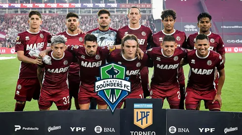 La figura de Lanús que continuaría su carrera en Seattle Sounders.